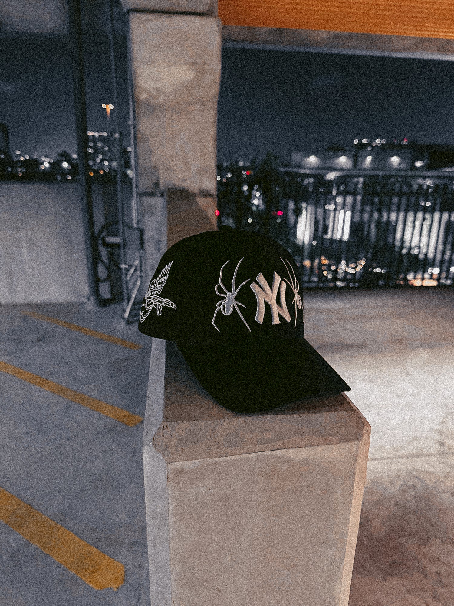 New York Spider Hat (Black)