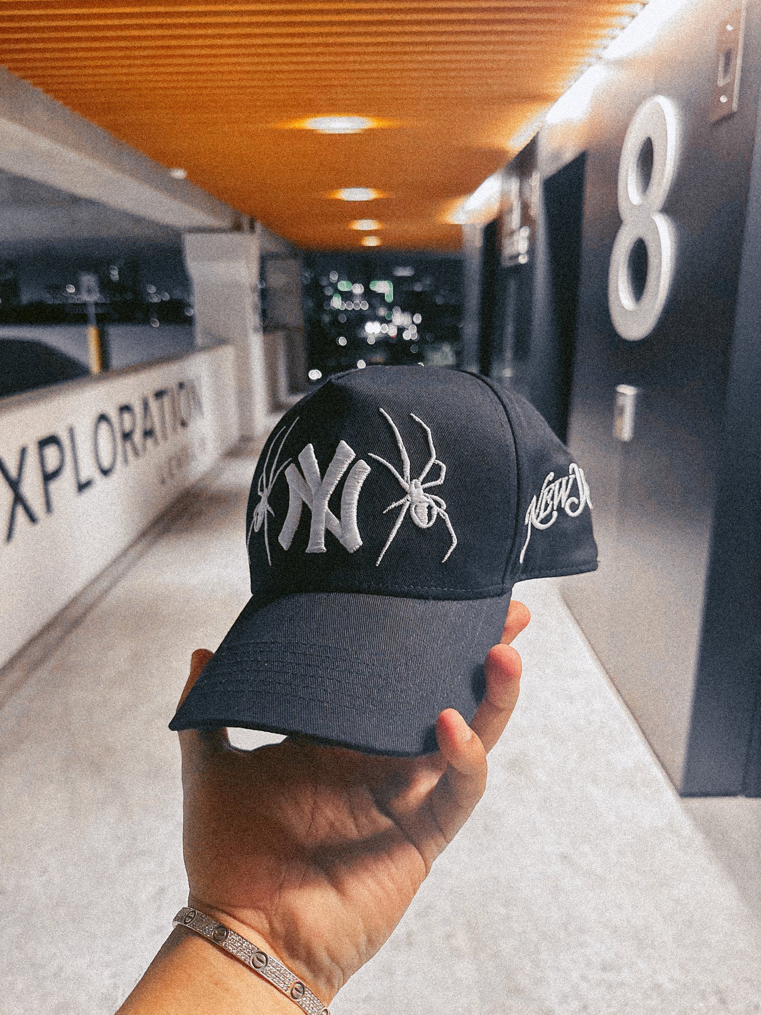 New York Spider Hat (Black)