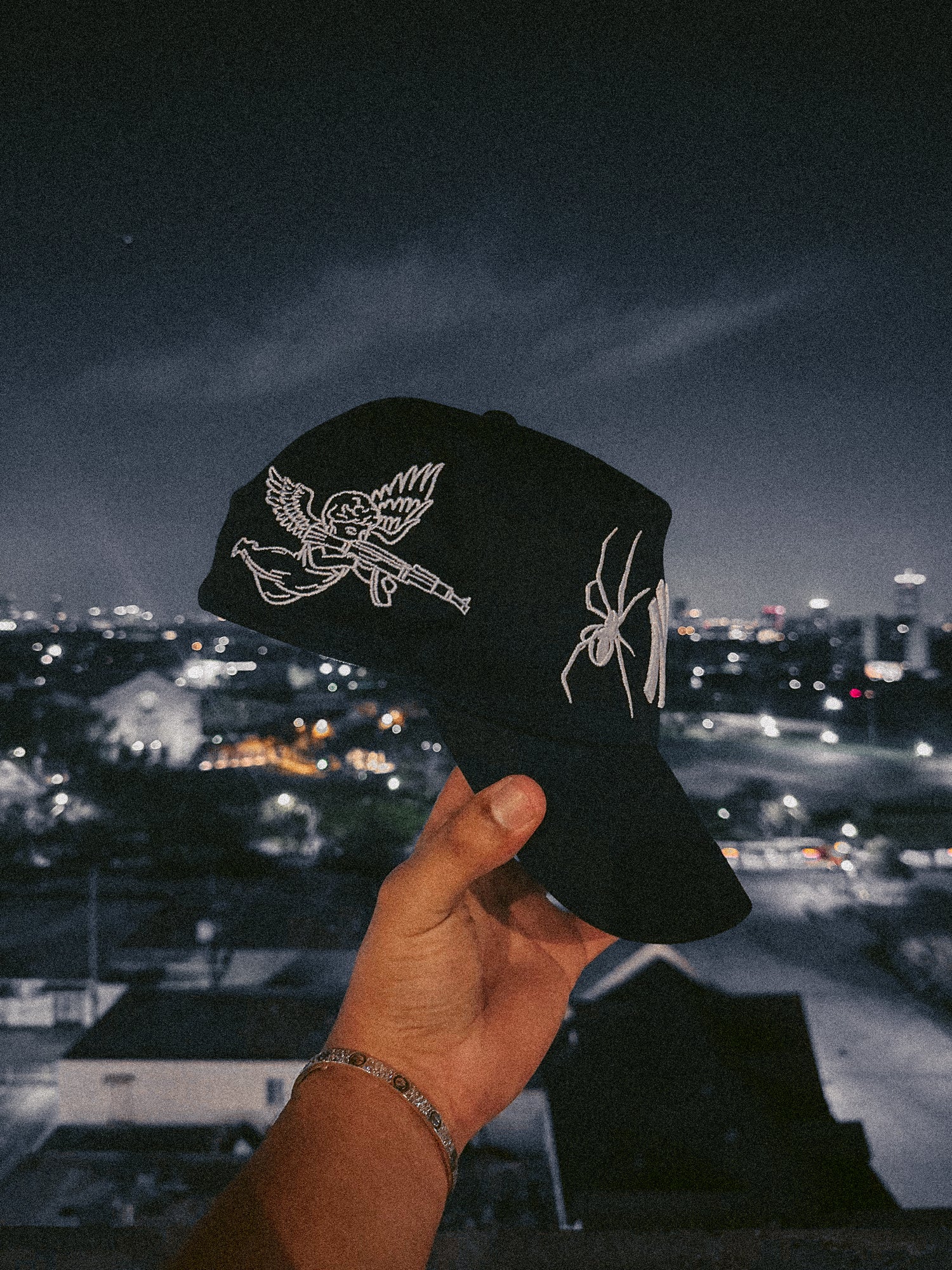 New York Spider Hat (Black)