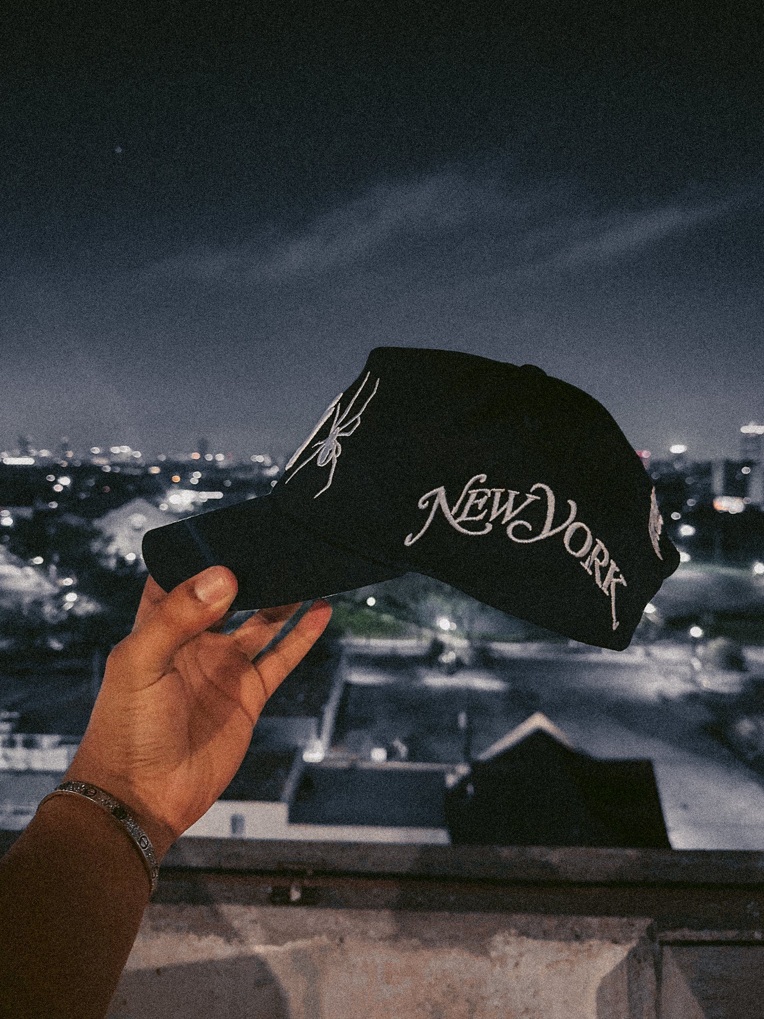 New York Spider Hat (Black)