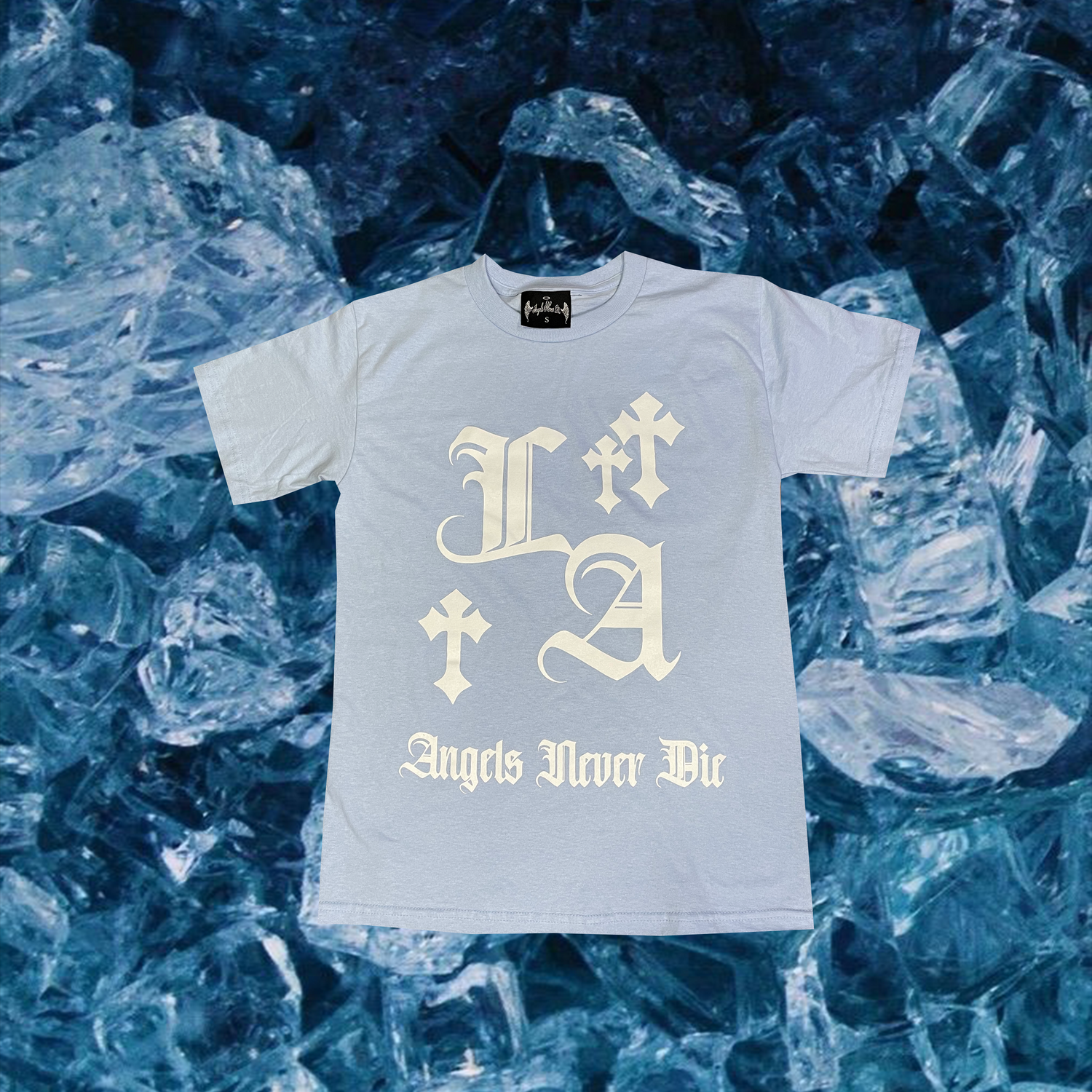 Sky Blue City Of Angels "LA" T-Shirt