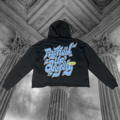 Masked Up Angels Hoodie