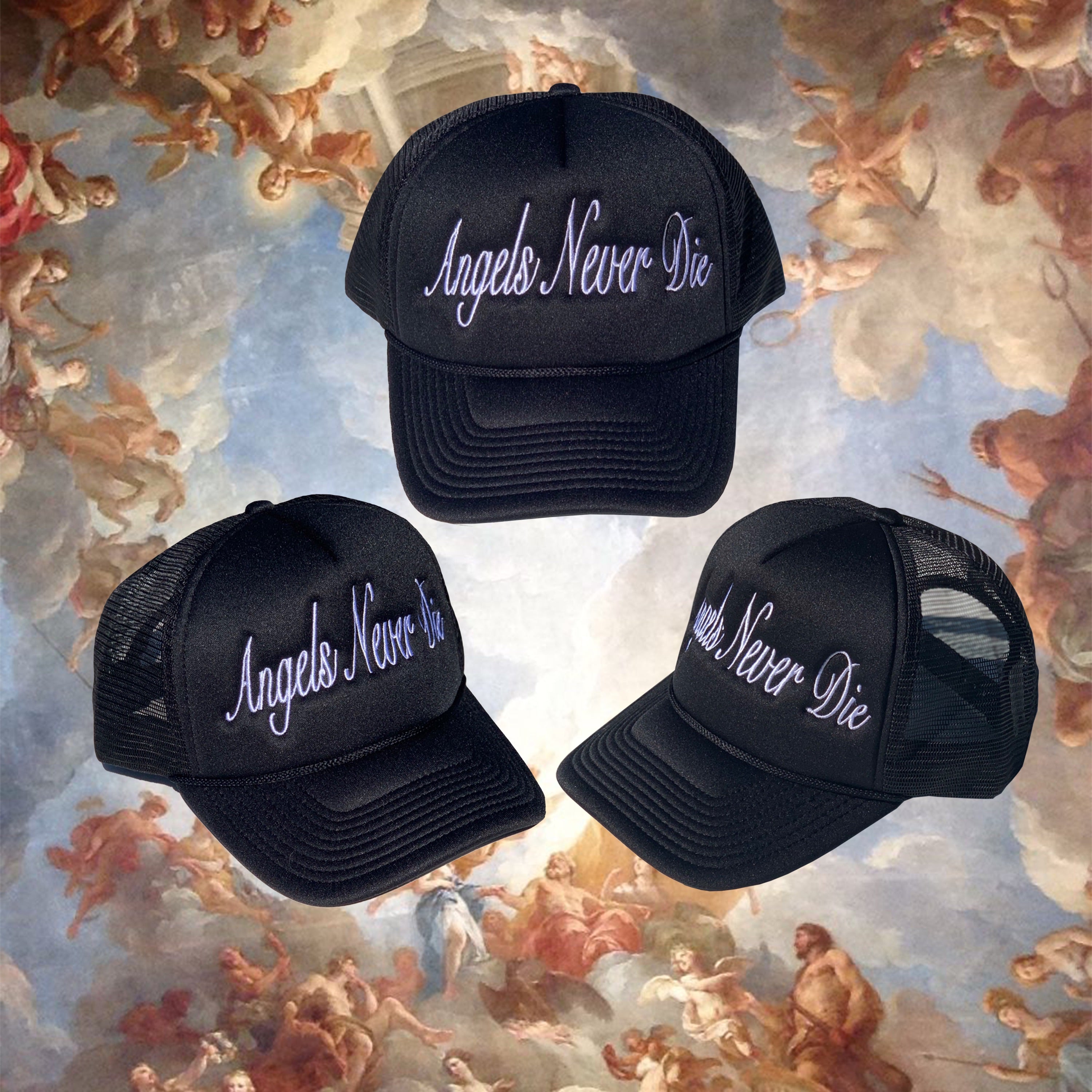 Angels Never Die Trucker Hat