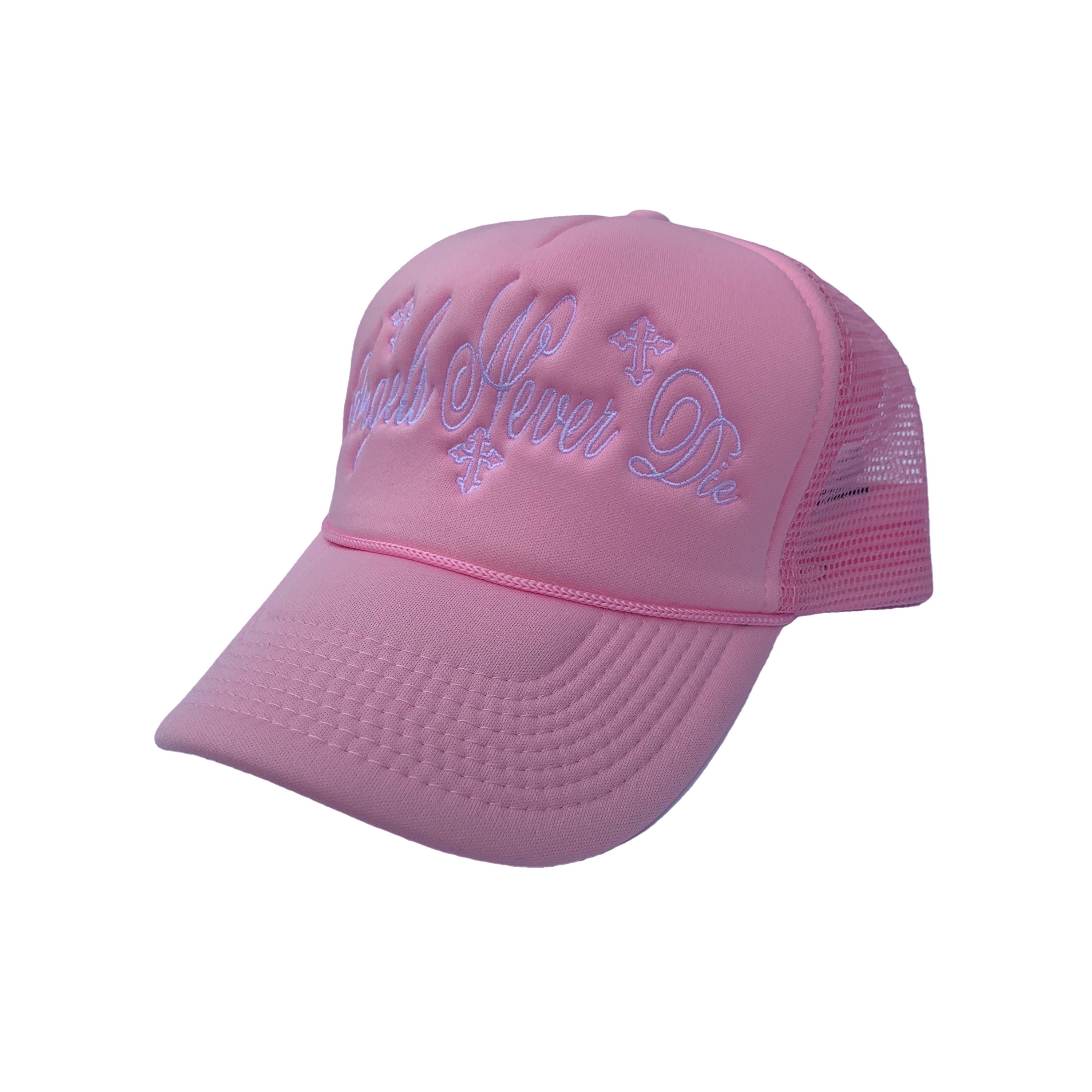 Pink Angels Never Die V2 Trucker Hat