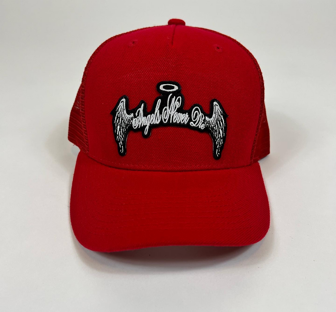 Red Angels Never Die Logo Hat