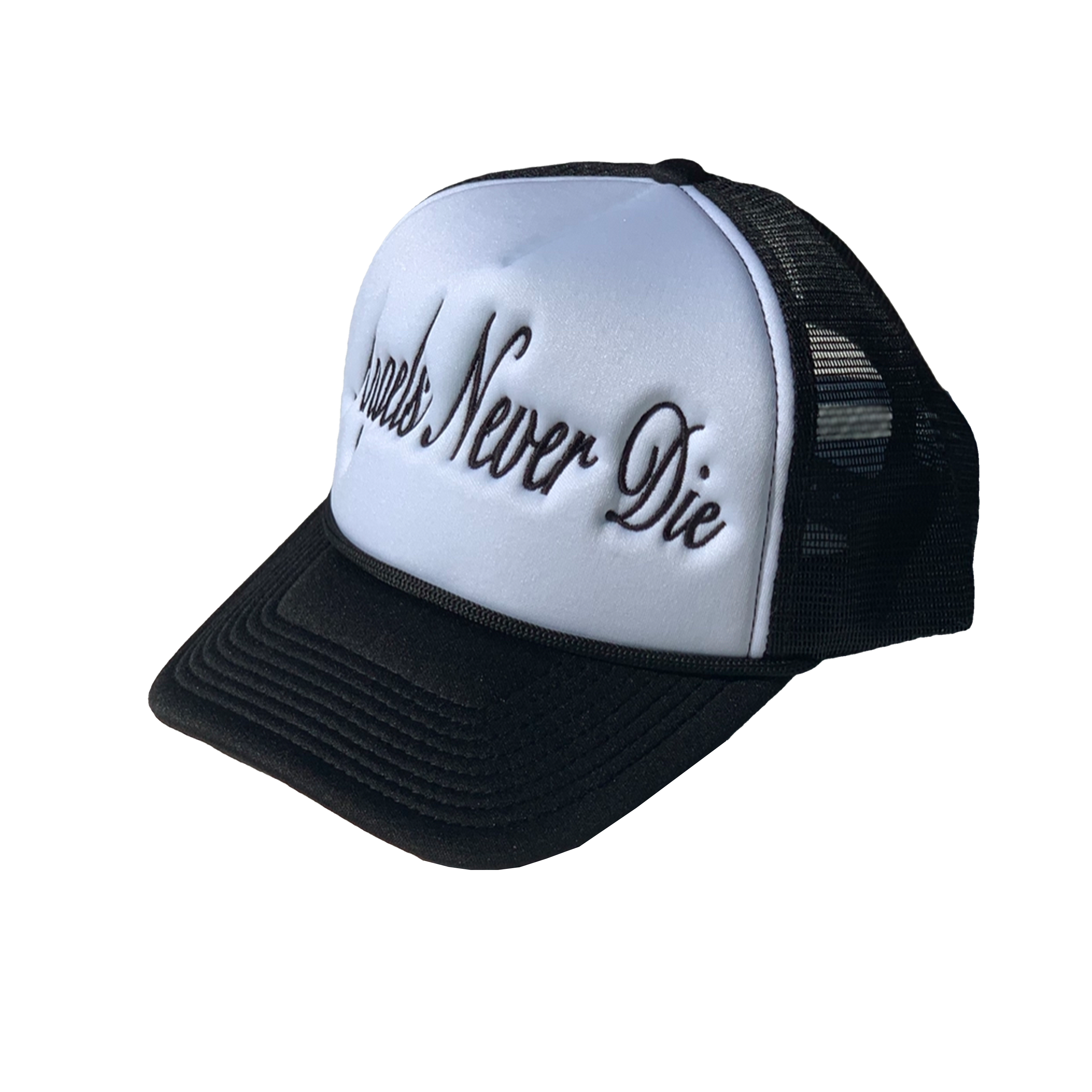 White Angels Never Die Trucker Hat