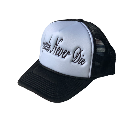 White Angels Never Die Trucker Hat